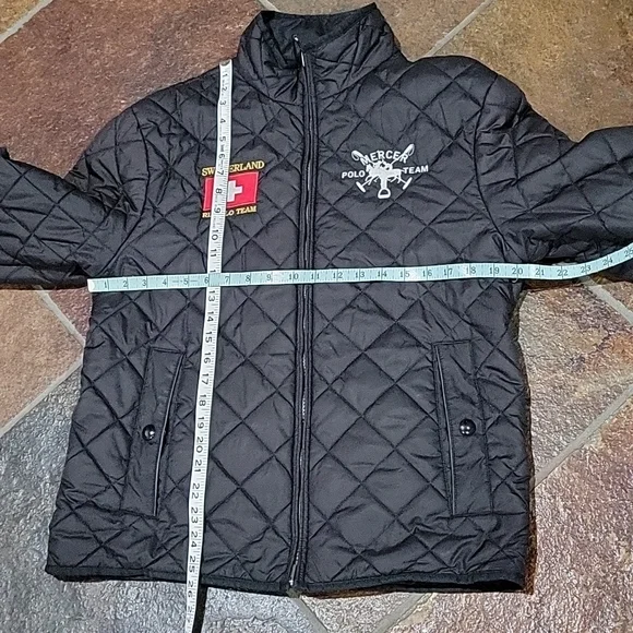 Vintage Reversible Ralph Lauren Polo Team Mercer Puffer - Picture 8 of 11